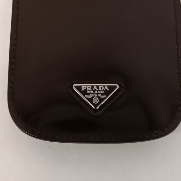 Prada Men's Card Holder - Brown - Picture 6 of 14